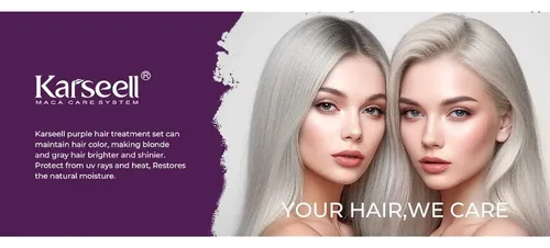 Ca – Mascarilla Capilar Morada Para Cabello Rubio -.