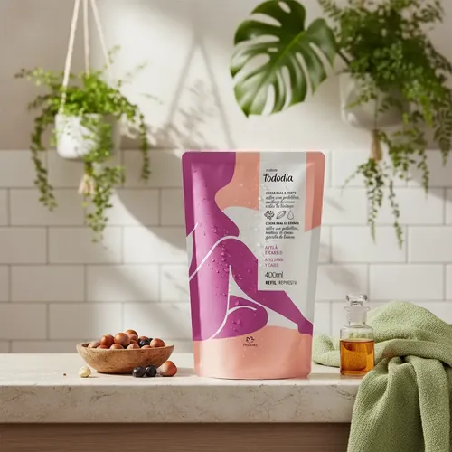 Repuesto Tododia Avellana Y Casis Crema Corporal Natura