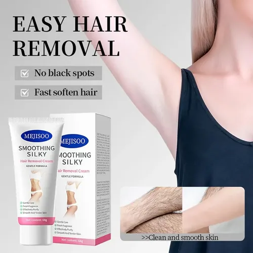 Crema Depilatoria Jazals Para Mujeres 60ml Suave E Indolora