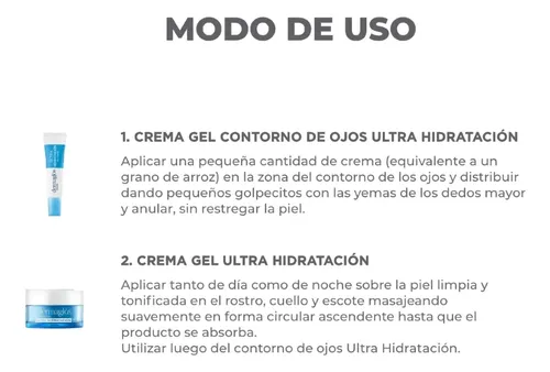 Dermaglós Rutina Completa Ultra Hidratación Antiedad Facial