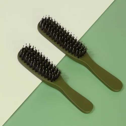 Cepillo Para Cabello Rizado Con Mango Ergonómico