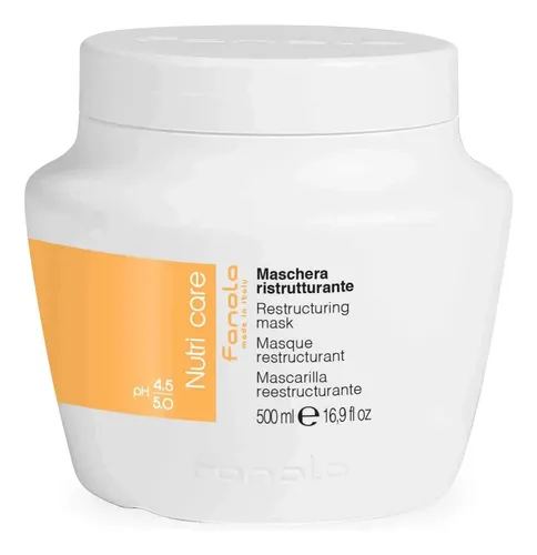 Mascarilla Capilar Fanola Nutri Care Reestructurante 500 Ml