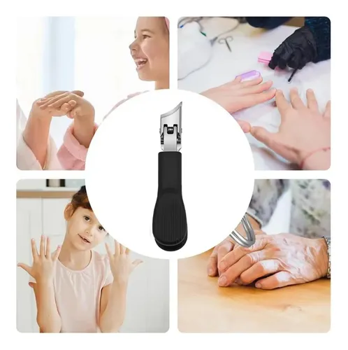 Cortauñas Para Hombre, De Acero Inoxidable, Resistente, Toen