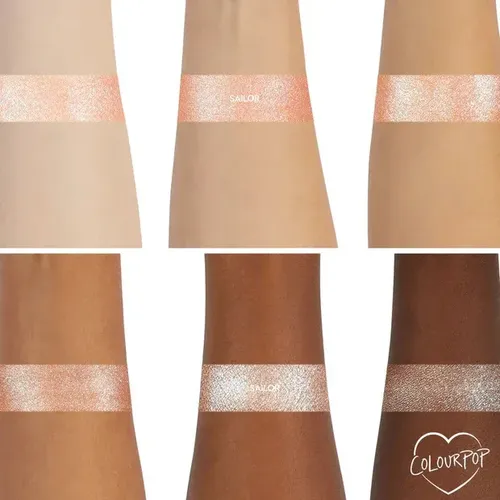 Colourpop Super Shock Shadow Sombra Individual Metalizada Color Sailor