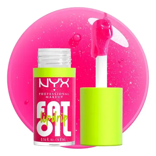 Brillo labial NYX Professional Makeup FAT Oil color supermodel