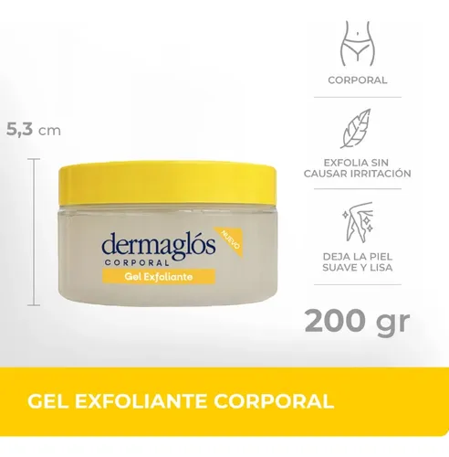 Dermaglós Gel Exfoliante Corporal Suavizante Piel Sensible