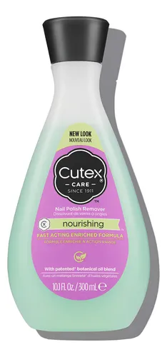 Cutex Removedor De Esmalte De Uñas Nutritivo, Deja