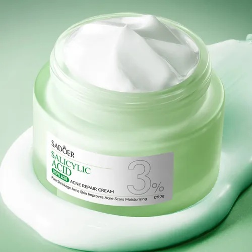 Crema Facial Antiacné Ácido Salicílico 3% Sadoer