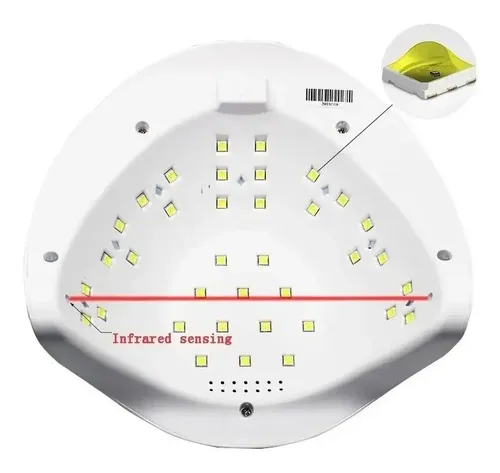 Cabina Uv Led Sun 54w Uñas Esculpidas Gel Semipermanentes