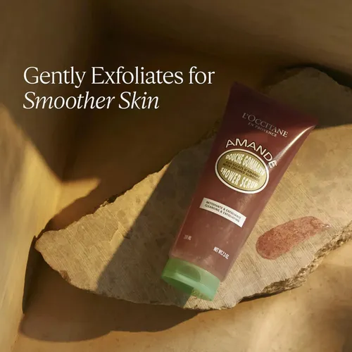 Exfoliante De Ducha Con Almendras Y Almendras De Body Wash L