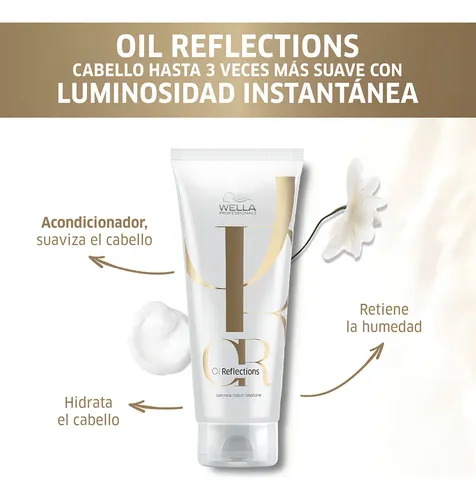 Acondicionador Wella Reflections 200 Ml Cabello Luminoso