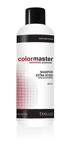 Kit Fidelite Colormaster Shampoo Acido+ Neutro+ Acond. Acido
