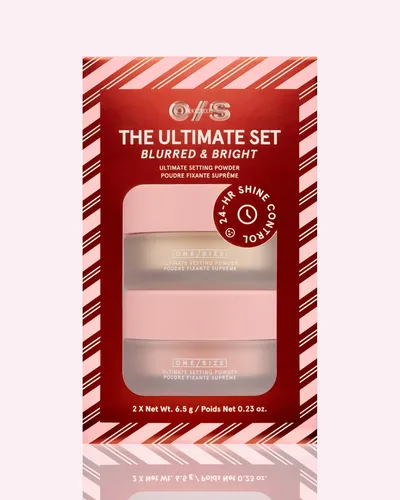Set De Polvo One Size The Ultimate Set Polvo Rosa Y Transluc