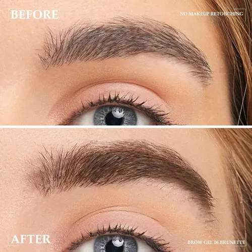 Gel De Cejas Teñido Resistente Al Agua Bingbrush 1oz Morena