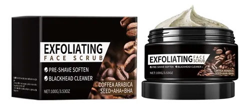 Cy Exfoliante Facial De Café Para Eliminar Puntos Negros Y