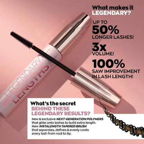 Avon Mascara De Pestañas Alargadora Legendary Extension 10g