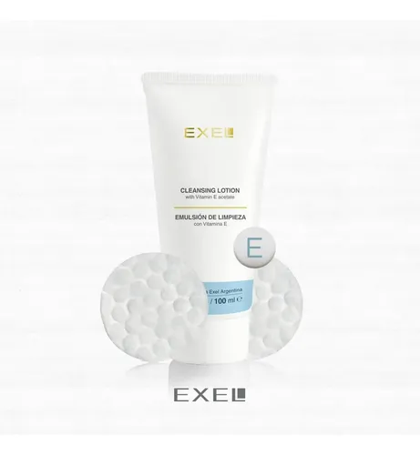 Emulsión De Limpieza Con Vitamina E Exel Pomo Anti-oxidante Tipo de piel Todo tipo de piel