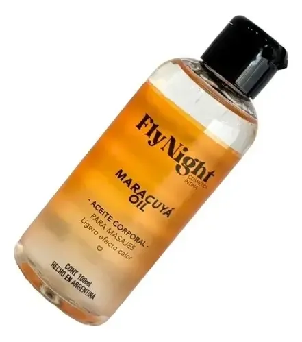 Fly Night Aceite Lubricante Corporal Masajes Aroma Maracuya