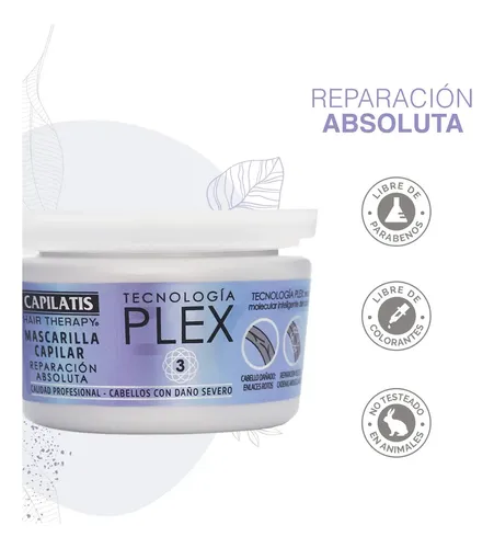 Capilatis Mascara Capilar X170g Plex Reparacion