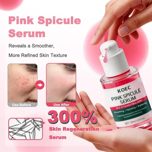 Set Anti-edad Con Suero Rosa Y Parches Para Ojos