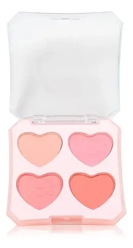 Paleta Cuarteto Rubor En Polvo Saniye Maquillaje Rostro
