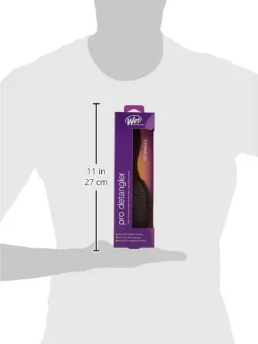 Cepillo Para Cabello Wet Brush Pro Detangler Oval Negro