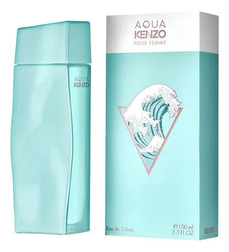 Perfume Importado Kenzo Aqua Kenzo Edt 100ml Mujer Fact A 3c