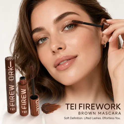 Máscara Pestañas Marrón Tei Firework 24h Volumen 16ml