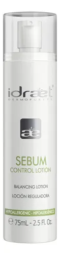 Idraet Acne Piel Grasa Sebum Control Locion Reguladora Poros 75ml