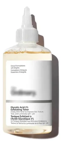 C Cy Aa R: Tónico Exfoliante Con Ácido Glicólico Al 7 Y X