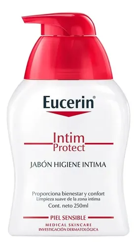 Eucerin Higiene Zona Intima Jabón Líquido De Limpieza Suave