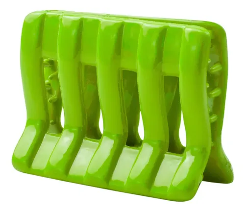 Broches De Pelo Rayados Con Dientes Varios Colores Bag X12 U