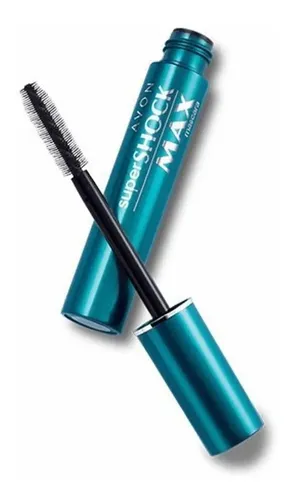Máscara de pestañas Avon Supershock Volume Max waterproof 9ml 10g color black 1 unidad