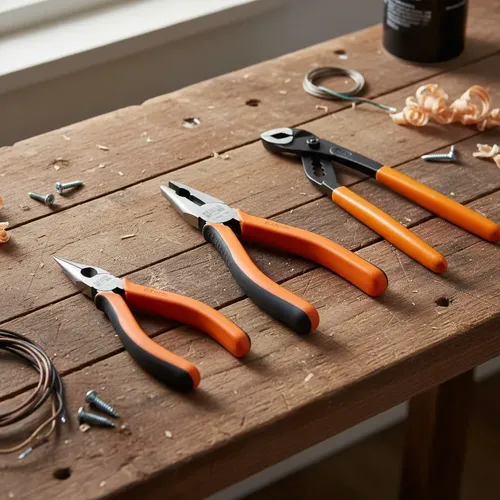 Kit Bahco 5 Piezas Pinzas Alicate Tenaza Uso Profesional