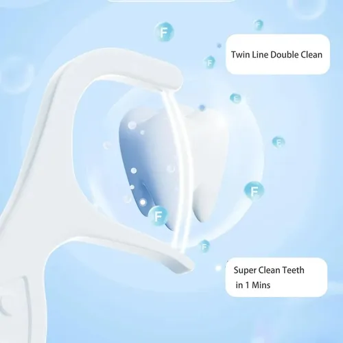 Hilo Dental Para Brackets Profesional X300 Unidades Naranja