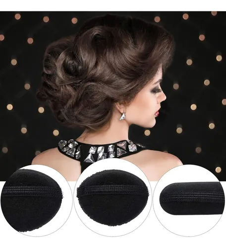 Set De Esponjas Hair Bump Willbond, 16 Piezas, Para Niñas Y