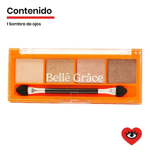 Mini Paleta De Sombra De Ojos 4 Colores Veoquiero