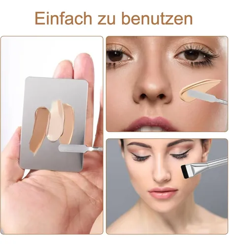 Dgtset De Paletas De Maquillaje De Cuatro Piezas, Paleta De