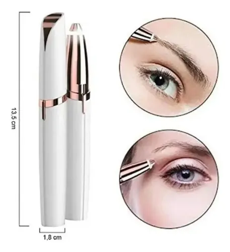 Kit De Depiladora Facial Eléctrica Indolora Para Cejas