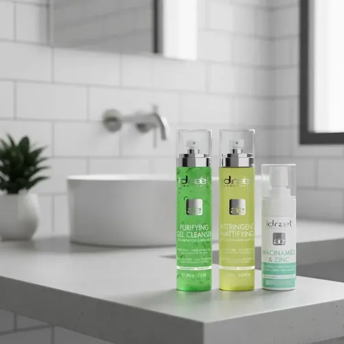 Rutina Skincare Piel Grasa Acne Grano Poros Dilatados Idraet
