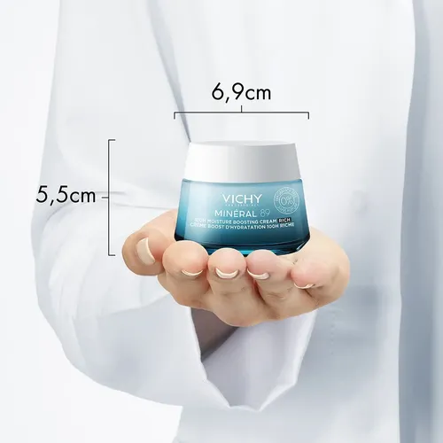 Cema Hidratante Vichy Mineral 89 Rica 100 Horas X 50 Ml