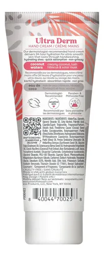 Crema de Manos Eos Shea Better con Coco para 24 Horas de Hidratación