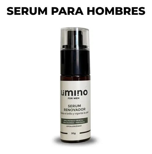 Serum Facial Para Hombres Umino Hidratación Y Renovación Todo Tipo De Piel Día/noche