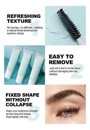 Gel De Cejas De Larga Duración Con Vitamina E