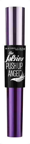 Máscara de pestañas Maybelline The Falsies Push Up Angel 0.33 fl oz color very black