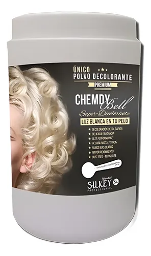 Polvo Decolorante Premium Chemdy Bell Silkey 600g