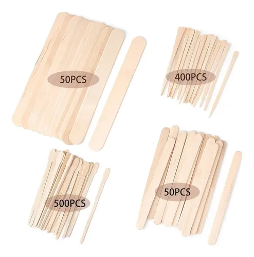 1000 Palitos De Madera Para Depilación Cuerpo Y Rostro