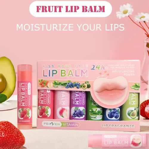 Bálsamo Labial De Frutas, Maquillaje De Labios Transparente
