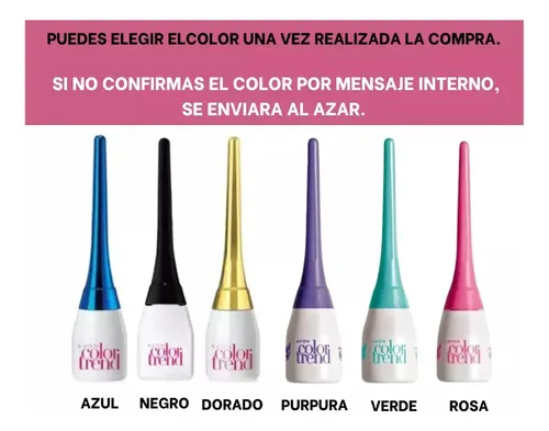 Delineador Líquido P/ojos Avon Precisión Y Duración Kit X 2