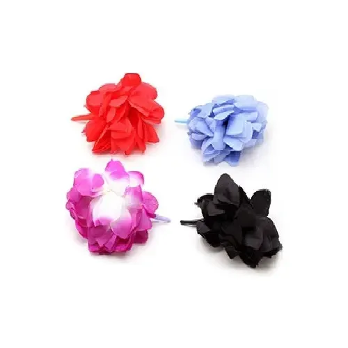 Broche Pinza De Pelo Flor 10 Cm Colores